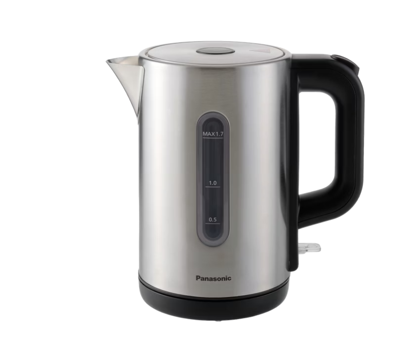 Panasonic Electric Kettle in a Stylish Stainless Steel Design 1.7L LED Indicator Panasonic Electric Kettle in a Stylish Stainless Steel Design 1.7L LED Indicator
